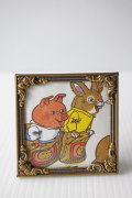 北欧ヴィンテージ/フォトフレーム(ガラスあり）/（7.5×7.5cm）/SOLD OUT