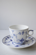 北欧ヴィンテージ/Royal Copenhagen /ブルーフルーテッド/プレイン/No.2