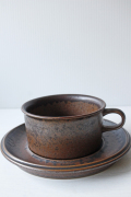 北欧ヴィンテージ/ARABIA/Ulla Procope/Ruska/カップ＆ソーサー/No.6