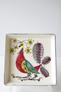 北欧ヴィンテージ/Royal Copenhagen/テネラ/角皿/クジャク/SOLD OUT