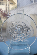 北欧ヴィンテージ/iittala（イッタラ）/Villiruusu/ガラスプレート/SOLD OUT