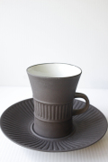 北欧ヴィンテージ/Jens.H.Quistgaard/Flame Stone/カップ＆ソーサー/No.4/SOLD OUT