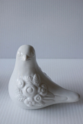 北欧ヴィンテージ/Rosa Ljung/オブジェ/小鳥/ホワイト/SOLD OUT
