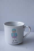 北欧ヴィンテージ/スウェーデン製/マグカップ/Linneaちゃん/SOLD OUT