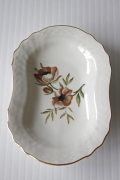 北欧ヴィンテージ/ロイヤルコペンハーゲン/豆楕円皿/フラワーモチーフ/SOLD OUT