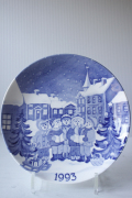 【クリスマス】北欧ヴィンテージ/Gustavsberg（グスタフスベリ）/イヤープレート/1993年/SOLD OUT