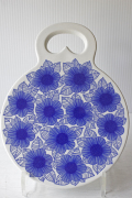 北欧ヴィンテージ/ARABIA/Malva/カッティングボード/ブルーのお花/SOLD OUT