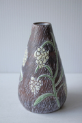 北欧ヴィンテージ/LAHOLM/花瓶/フラワーモチーフ/SOLD OUT