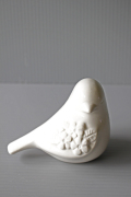 北欧ヴィンテージ/Rosa Ljung/オブジェ/小鳥/ホワイト/SOLD OUT