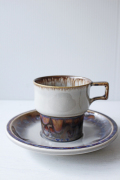 北欧ヴィンテージ/Jens.H.Quistgaard/Mexico/コーヒーカップ＆ソーサー/No.4