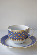 【訳アリ】北欧ヴィンテージ/Royal Copenhagen/Liselund/コーヒーカップ＆ソーサー
