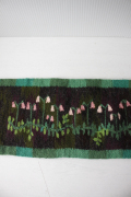 北欧織物/フレミッシュ織/つづれ織り/リネアのお花/SOLD OUT