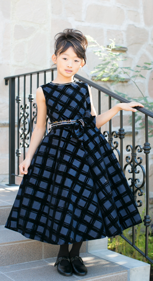 子供ドレス ケイト　130cm　日本製子供ドレス