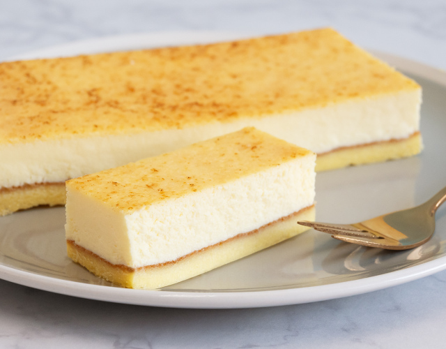 やぎミルクのチーズケーキブリュレ