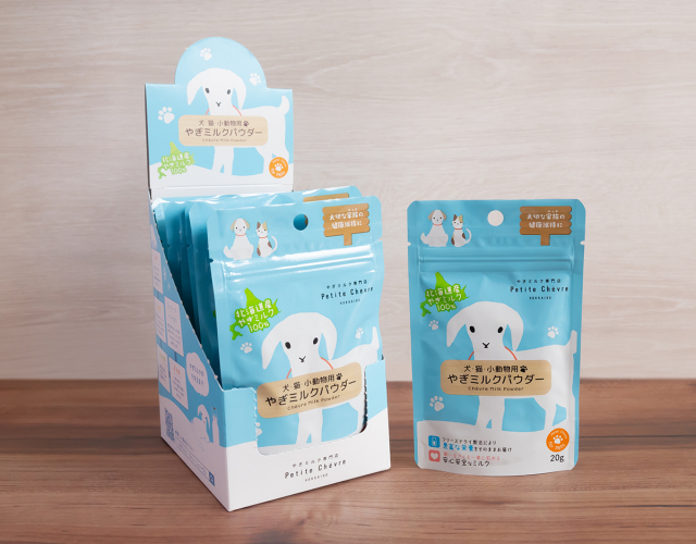 北海道産やぎミルクパウダー（犬猫小動物用）200g