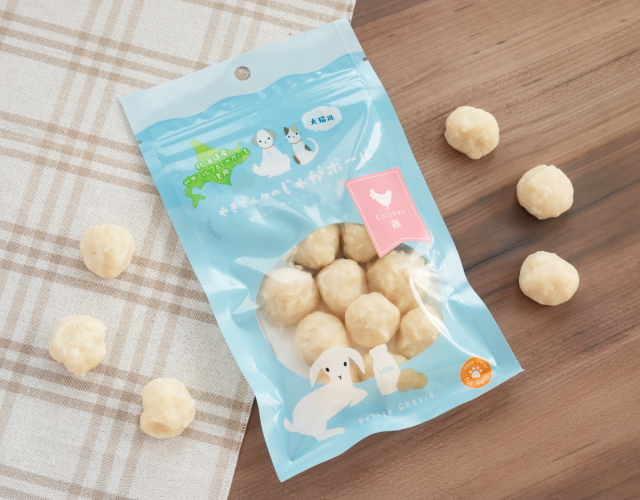 やぎミルクのじゃがボール　鶏