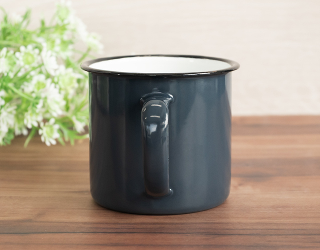 【ハイジコラボ】プティのホーローマグカップ 青