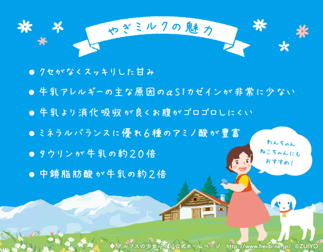 【ハイジコラボ】シェーヴルミルク