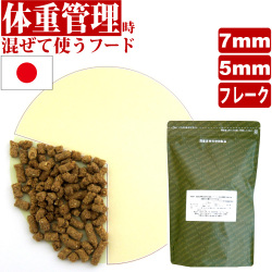 吉岡油糧×PETNEXT　笑顔のドッグフード　ベジタブル＜1kg＞ 7mm ／ 5mm ／ フレーク