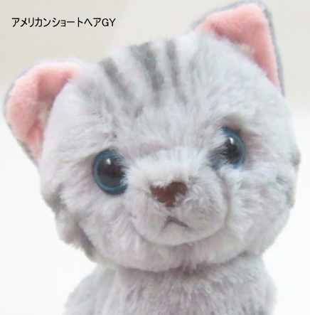 キトンぬいぐるみアメリカンショートヘアGY