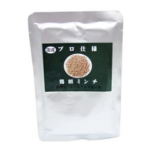 【ポスト投函9個まで】国産プロ仕様レトルト 鶏頭ミンチ 80g