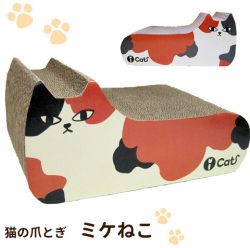【新商品】iCatつめとぎミケねこ【猫爪とぎ】