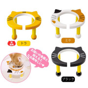 【新商品】猫用食器台ネコポン・ミケ食器フードディッシュネコ仲間付き