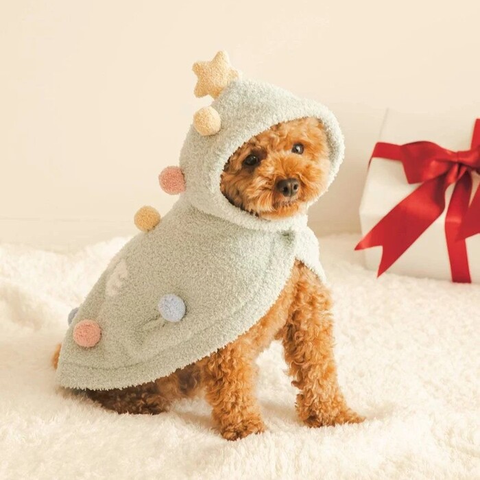 gelato pique ベビモコケープ(クリスマスツリー)