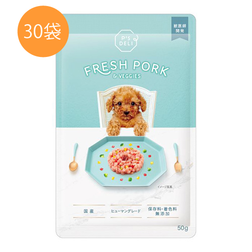 P's DELI オリジナルウェットフード ジューシーポーク味 セット