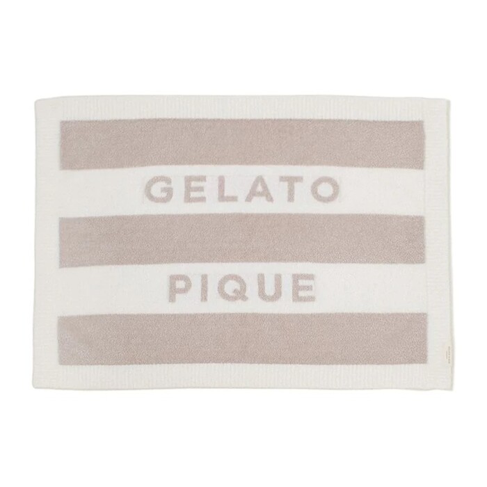 かわいい新作 gelato Pets-first スムーズィー2ボーダーブランケット pique ルームウェア・パジャマ