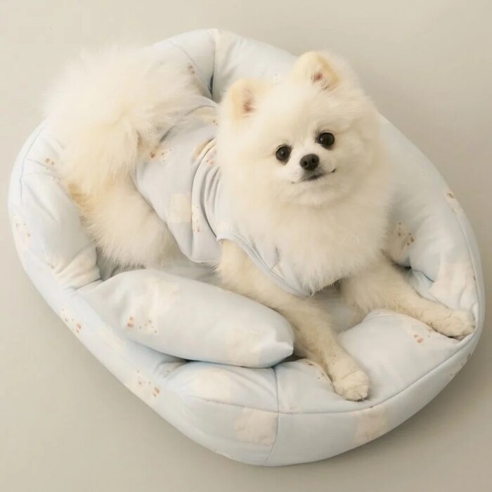 gelato pique　【接触冷感】シロクマ柄COOLINGベッドSサイズ