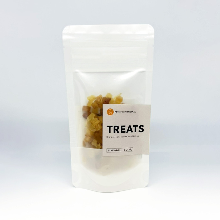 【ペッツファーストオリジナル】さつまいもキューブ（犬猫用おやつ）