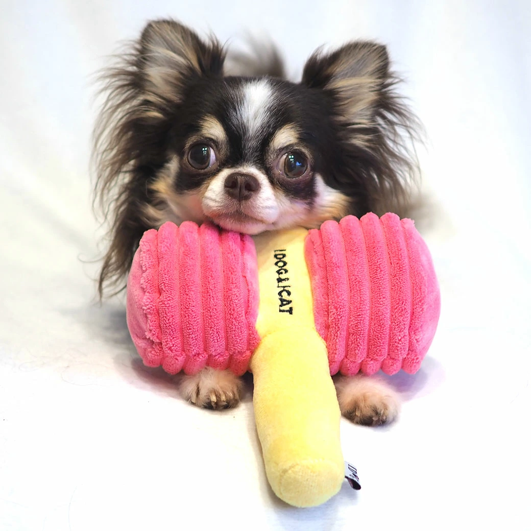 【IDOG&ICAT】 ピコピコハンマー カシャカシャと鳴き笛入り