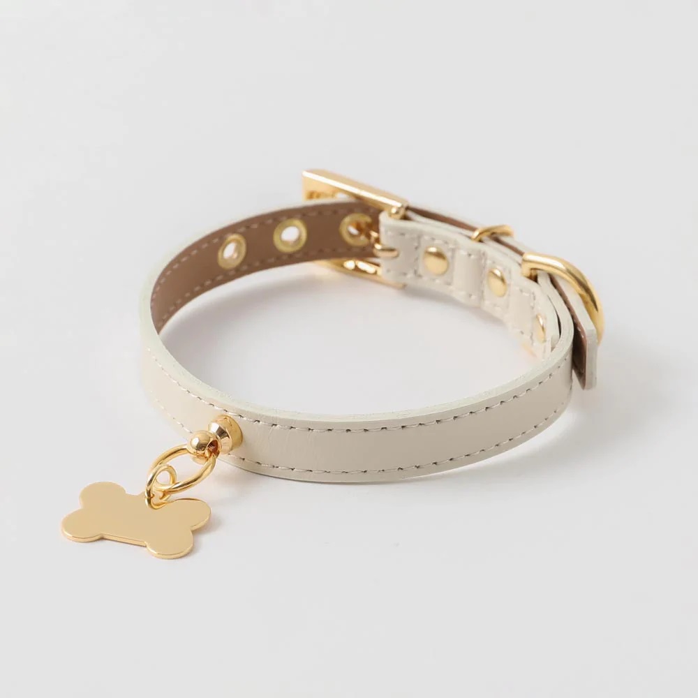 moncheri ボーンチャーム　レザーカラー　Mサイズ（4色）