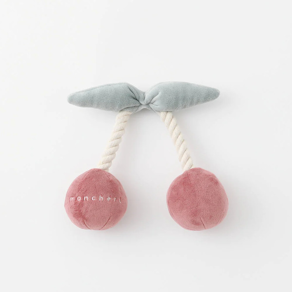 moncheri さくらんぼロープぬいぐるみ Pets-first ONLINESTORE
