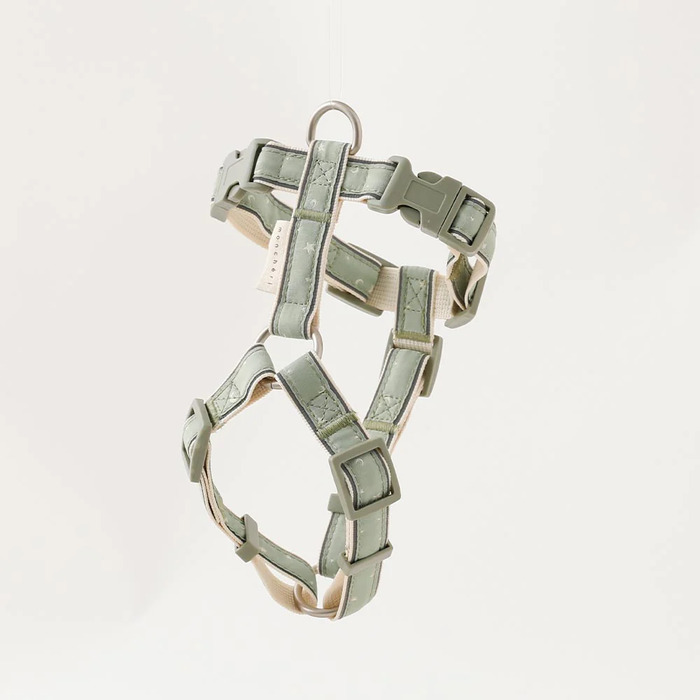 moncheri 反射ほし柄ハーネス