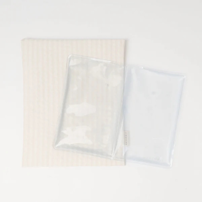 moncheri 保冷チェックポーチ【保冷剤付き】