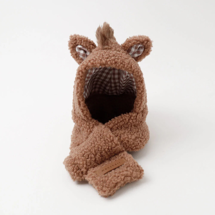 moncheri アニマルフードマフラー