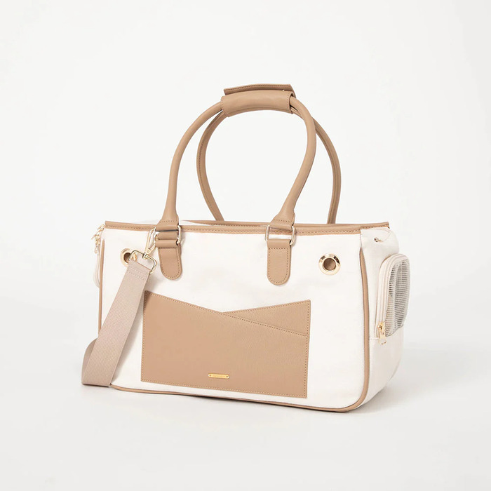 moncheri パイピングペットトートバッグ