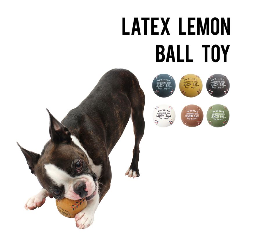 マンダリンブラザーズ LATEX LEMON BALL ラテックスレモンボール Pets