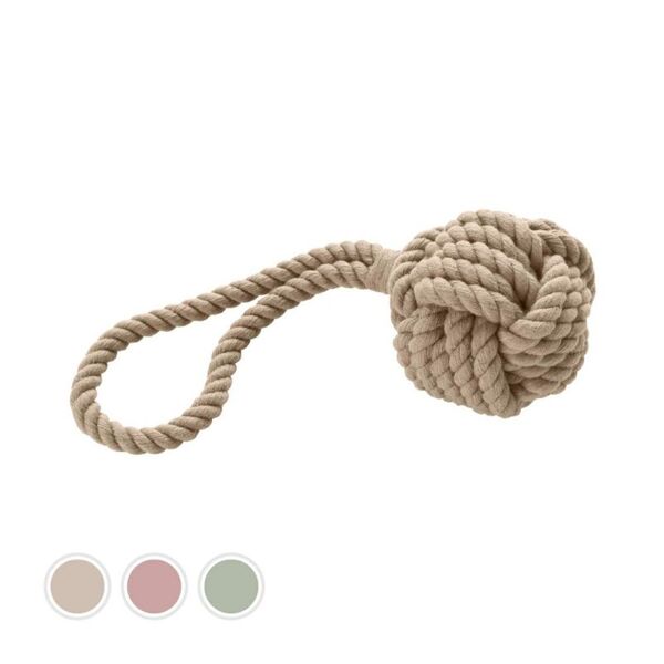 ハンター 犬　 ロープトイ ボールwithハンドループ/S