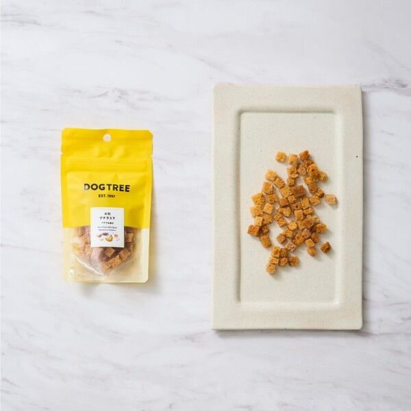 【DOG TREE】米粉プチラスク バナナ＆鹿肉 20g