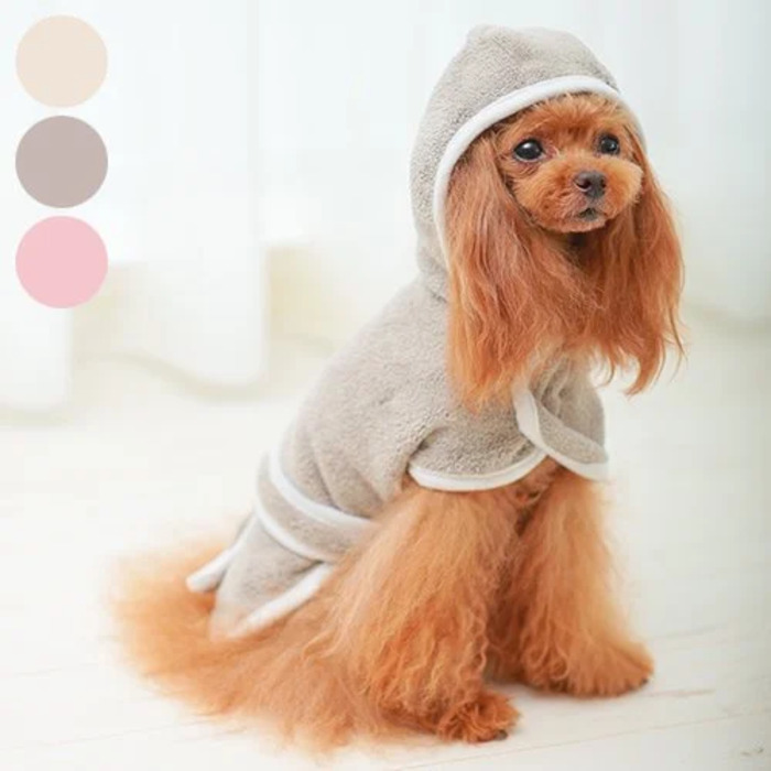 【kupla-kupla】ワンちゃんおもいのバスローブ