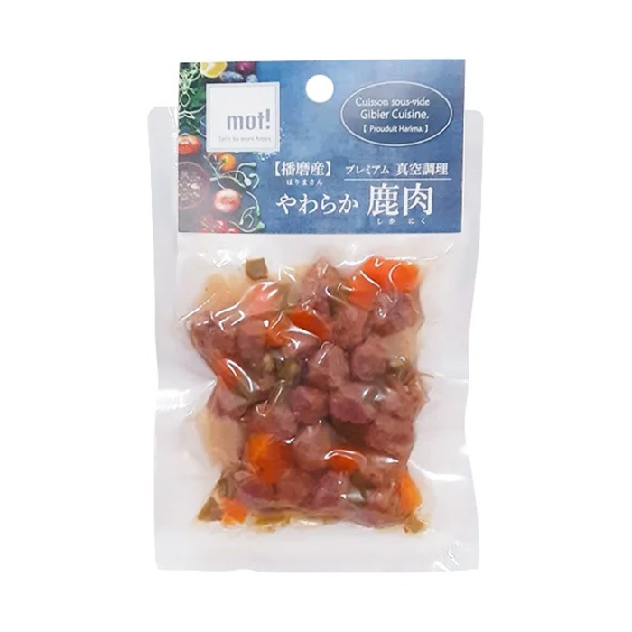 【mot!】やわらか鹿肉　野菜と鹿肉ミートボール