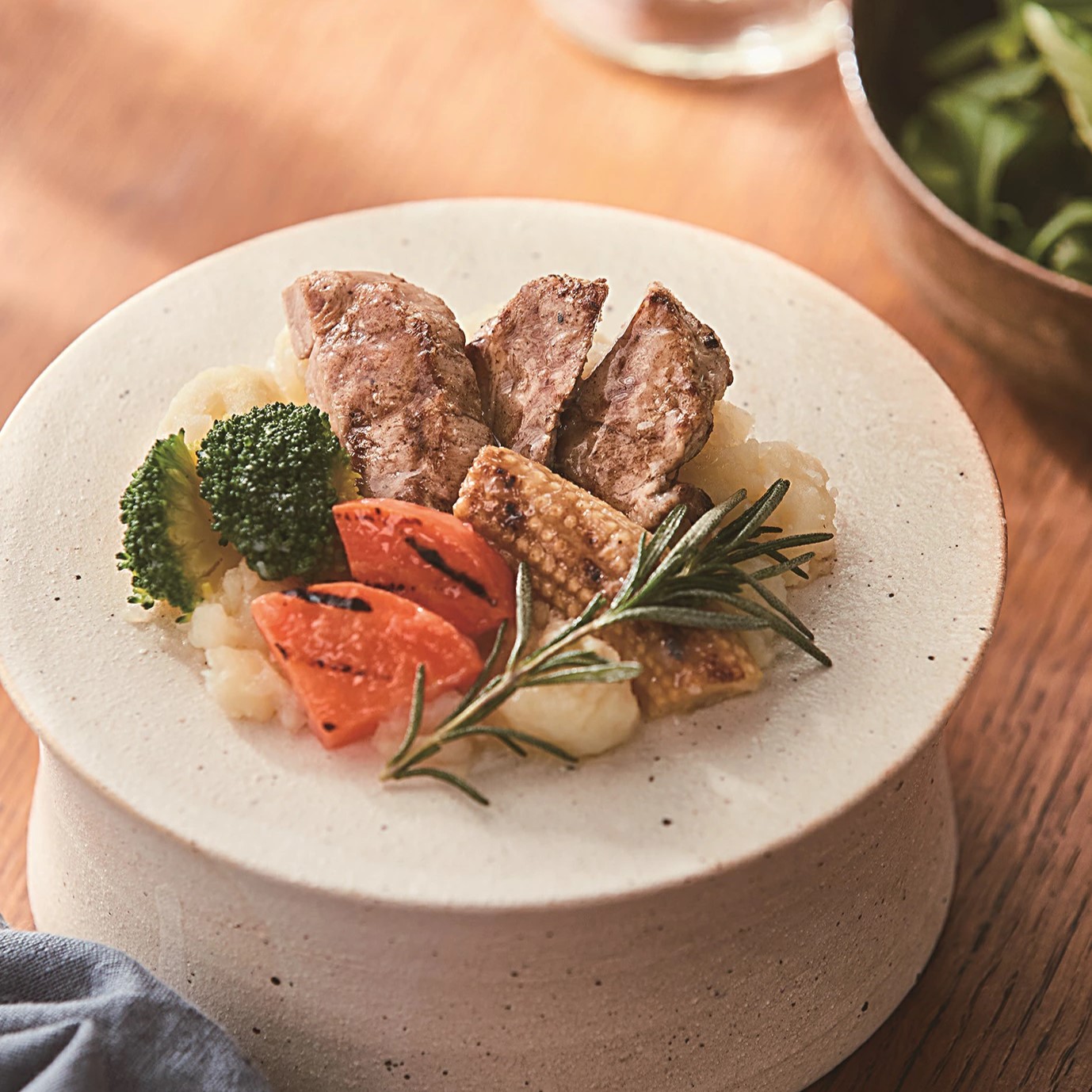 【eugreen】Premium Dish　豚ヒレ肉のハーブグリル