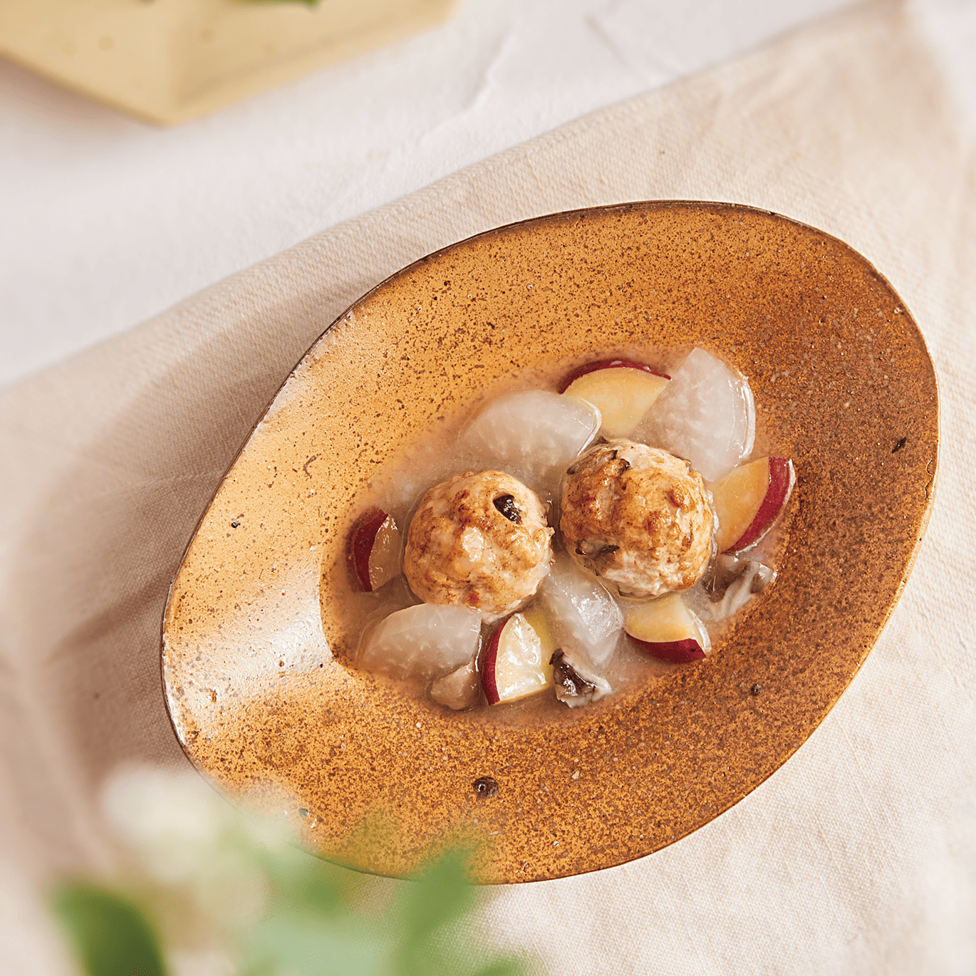 【eugreen】Premium Dish　鶏つくねと野菜のだし煮