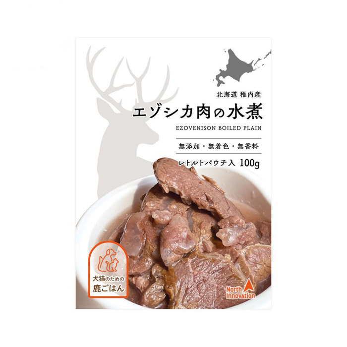 North Innovation】エゾシカ肉の水煮 Pets-first ONLINESTORE