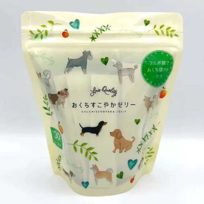 LoveQuality】おくちすこやかゼリー（りんご風味） Pets-first
