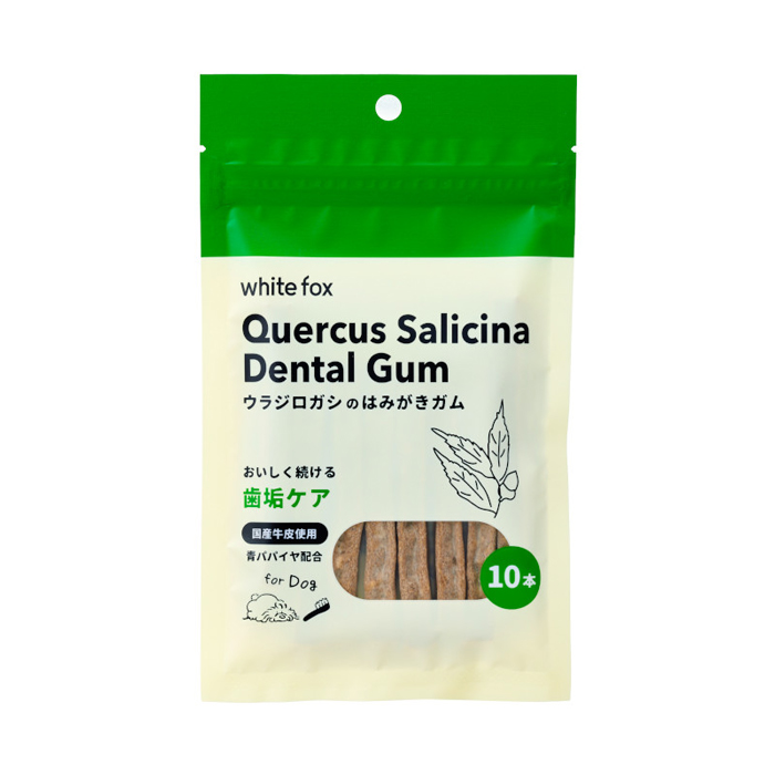 【ホワイトフォックス】歯磨きガム　ウラジロガシ