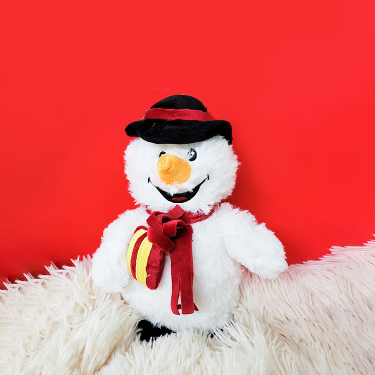 【エムペッツ】クリスマスドッグトイ ゆきだるまのホーリー